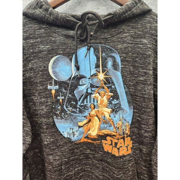 Star Wars Darth Vader & Luke Skywalker Hoodie Medium - Picture 2 of 4